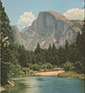 Vintage western US and Canada landscapes